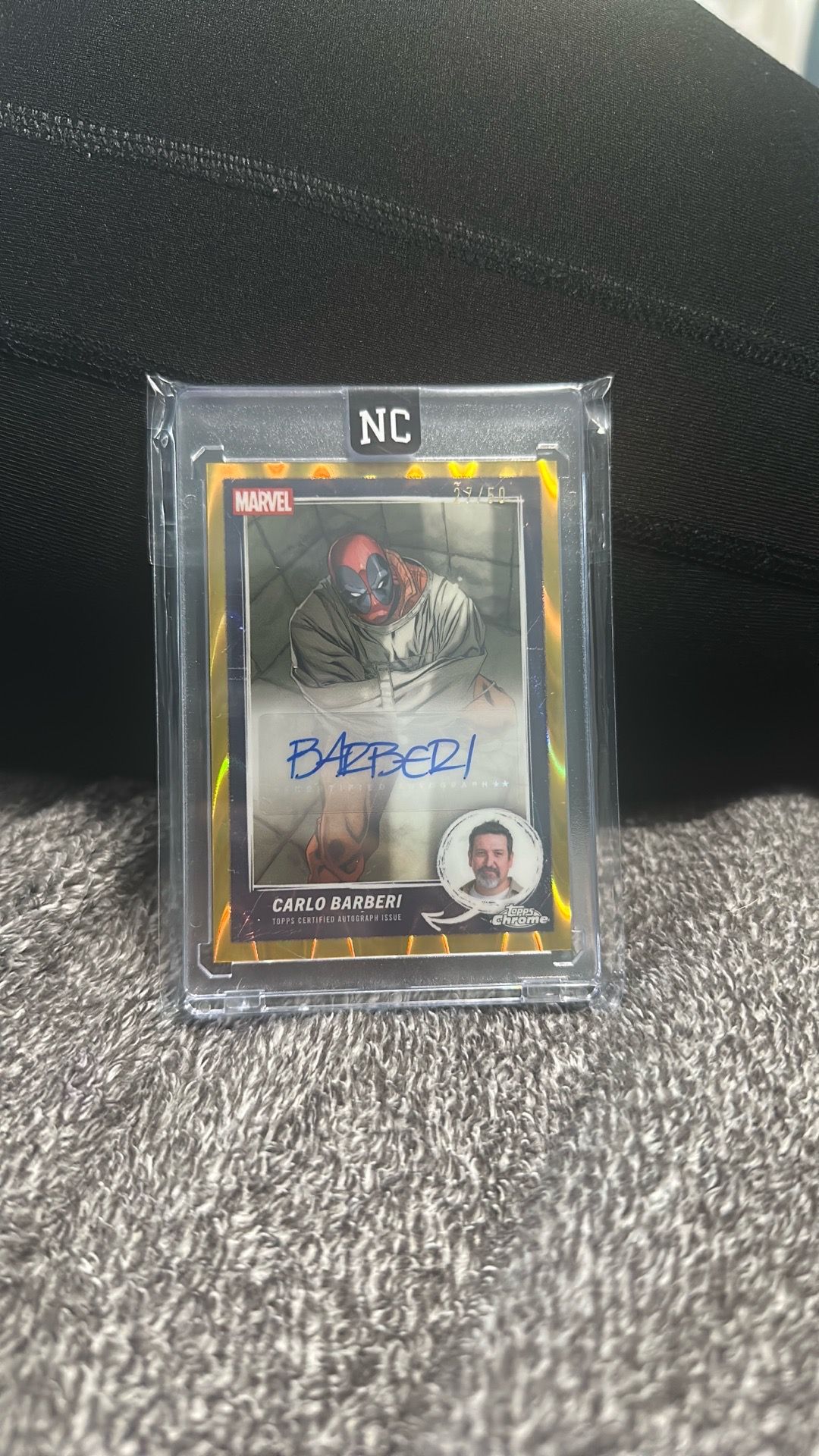 Deadpool signed by Carlo Barberi