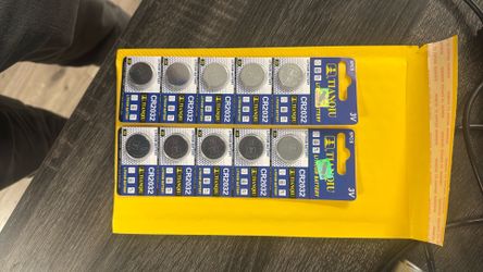 Brand New Lithium Battery CR2032 ,2 packs,10 pics