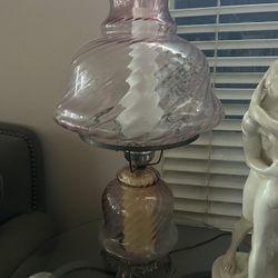 Pink Vintage Lamps Beautiful .