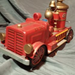 Vintage "Bump N Go" Firetruck 