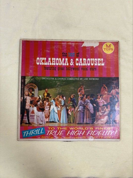 Lew Raymond Orchestra & Chorus The Best Of Oklahoma & Carousel Vinyl