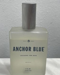 Rare Original Anchor Blue Cologne