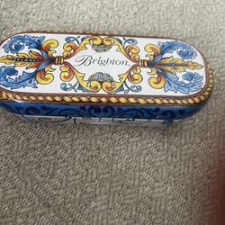 Brighton metal tin sunglass case 