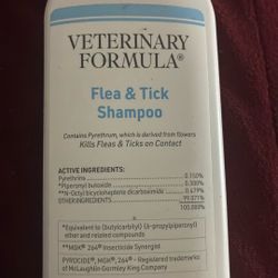 Flea And Tick Shampoo! For Cats Dogs Horses And Draco Malfoy (ferrets)