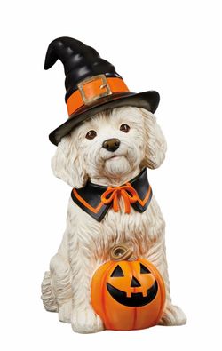 26” Resin Halloween Dog Greeter