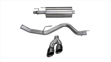 Corsa Performance Sport 3.0 in Cat-Back 4.0 in Twin Tips | 2015-2020 2.7T, 3.5T Ford F-150 EcoBoost 