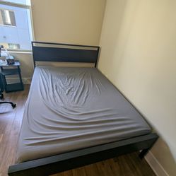 Allewie Full Size Platform Bed - Like New – $30