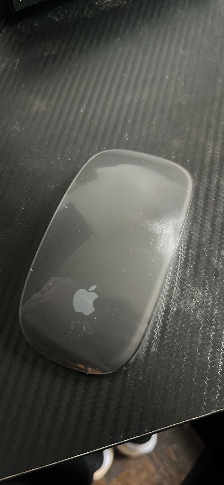 Magic Mouse - Black Multi- Touch Surface