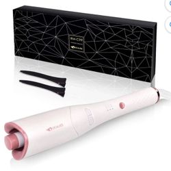 OCALISS Automatic Curling Iron,Pro Hair Curler with 1 Ceramic Rotating Barrel
