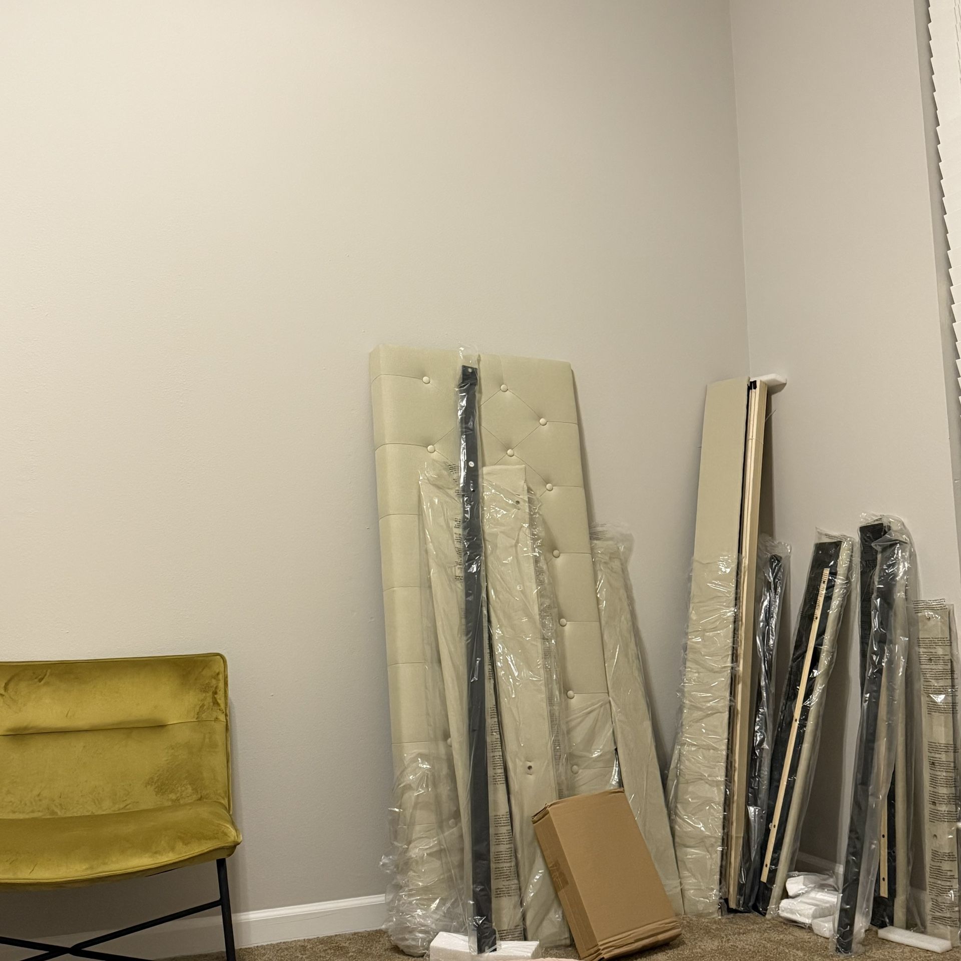 Queen Size Bed Frame Never Assembled