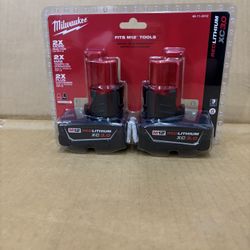Milwaukee M12 battery (x2)