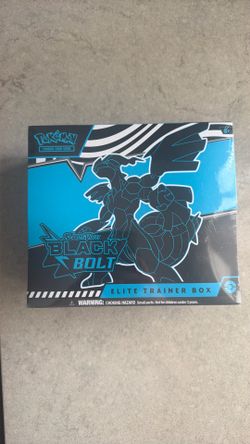 Black Bolt Elite Trainer Boc