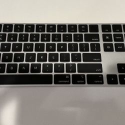 Magic Keyboard With Touch ID And Numeric Keypad For Mac models With Apple Silicon - US English Black Keys - Pickup From Northridge Area