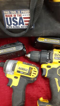 DeWalt drill combo