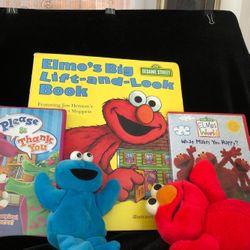 🧸Elmo Time Books Elmo Minis