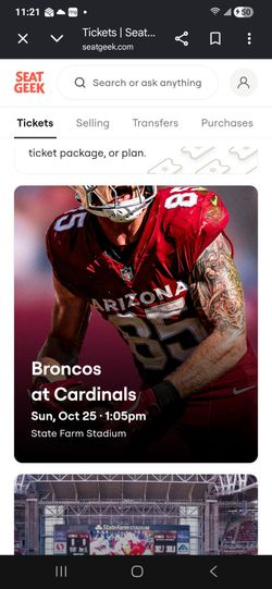 Cardinals Vs. Broncos