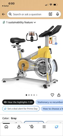Exercise Bike (New)