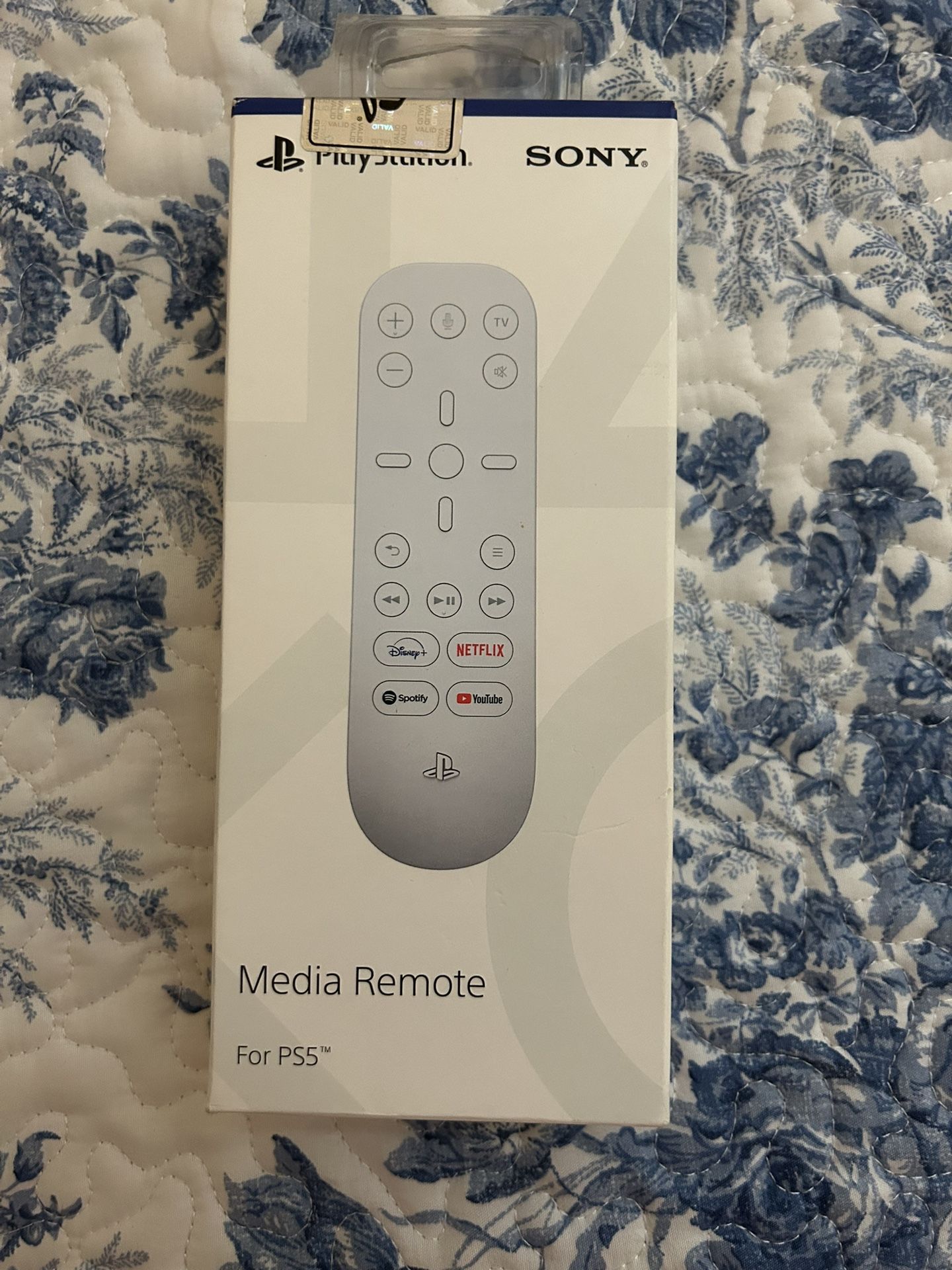 Official Sony Playstation PS5 Media Remote - White