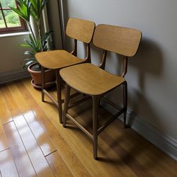 Pair of Counter Stools Chairs