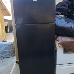 Black refrigerator