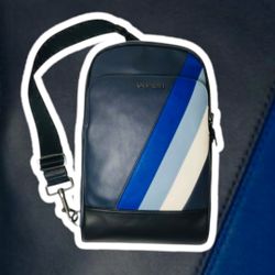 Coach Graham Pack With Diagonal Stripe Backpack