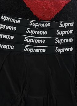 Supreme Drawls White And Black