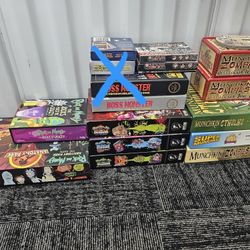 Various Board/card Games
