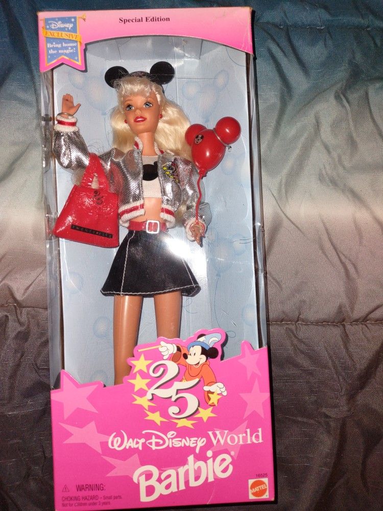 25th Anniversary Walt Disney World Barbie 1996