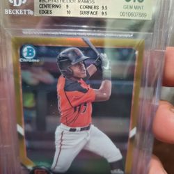 Heliot RAMOS GIANTS #4 Prospect /50