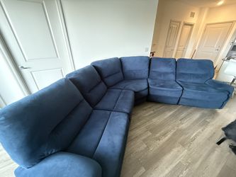 6 Seat Sectional With Recliners
