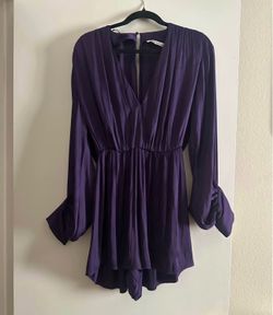 Zara Purple Mini Romper