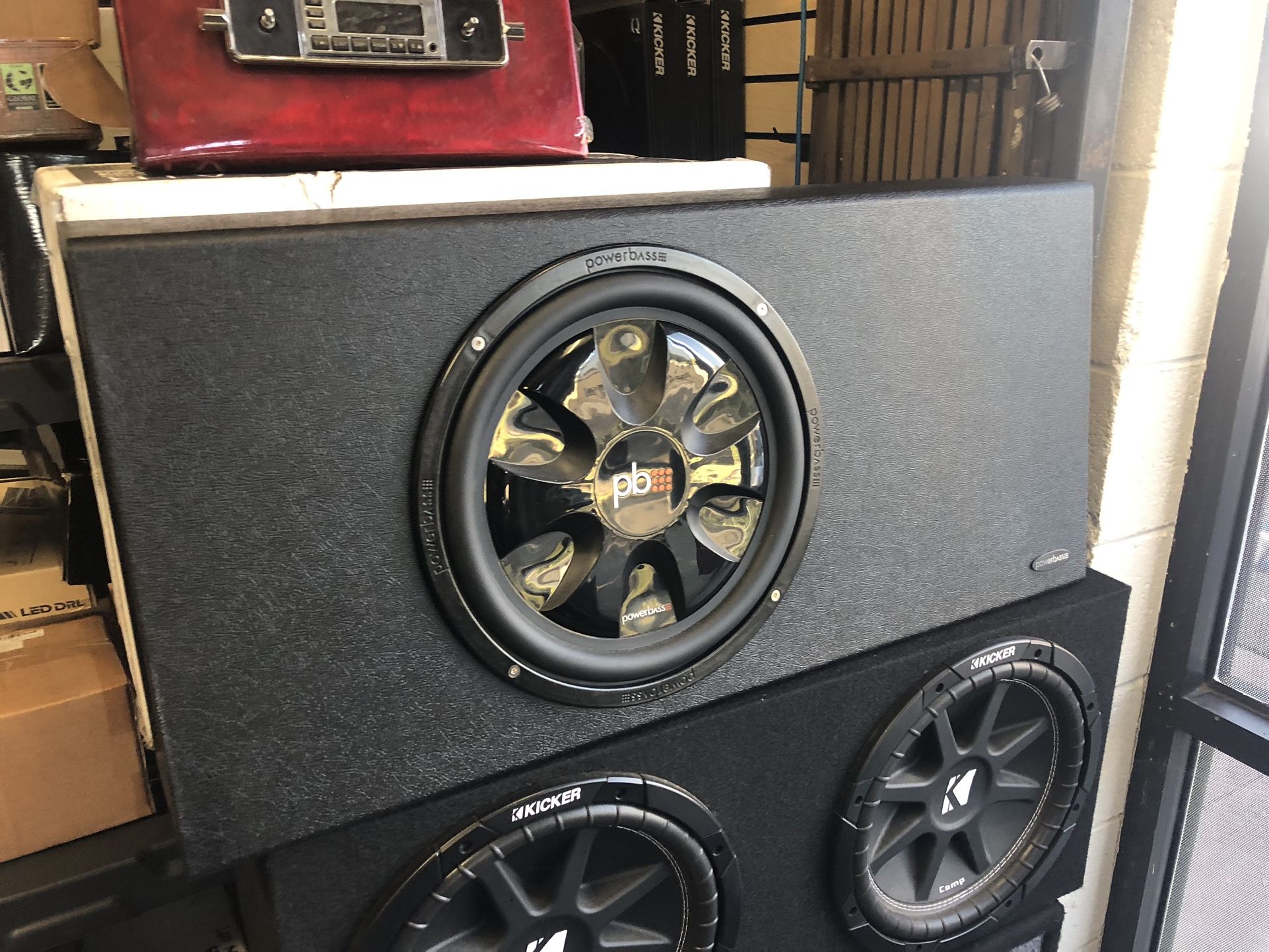 Powerbass 12 In Slim Subwoofer On Sale Today