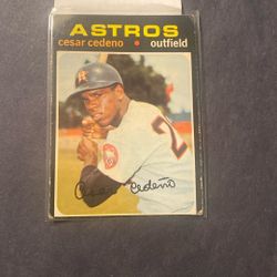 Cesar Cedeno Rookie 1971 Topps #237