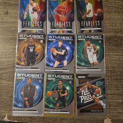 2024 NBA PRIZM DRAFT PICKS SINGLES Check Description For List