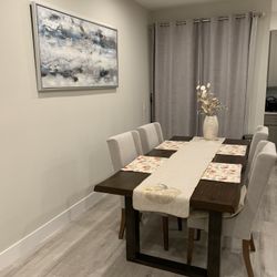 Dinning Table And 4 Chairs