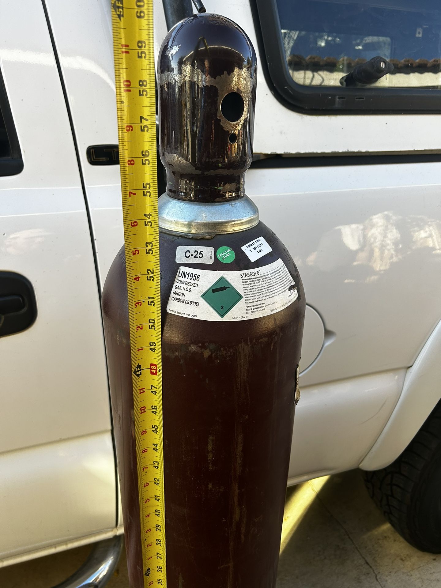 Full 381 CF Mig Welding Tank 450 Firm for Sale in Upland, CA OfferUp