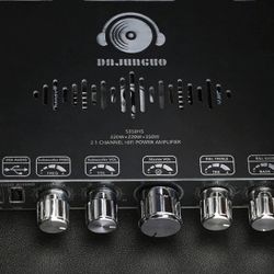 Bluetooth 5.1 High-Power Audio Amplifier - S350HS 2.1 Channel 790W Dual TPA3251 Subwoofer