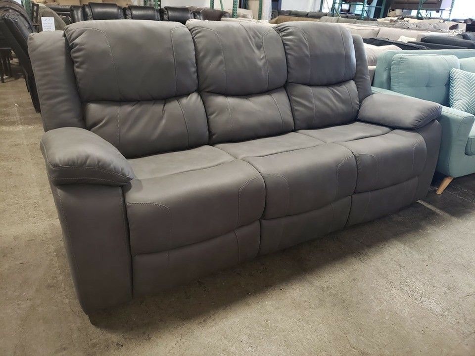 New reclining sofa display model special tax included free delivery