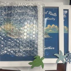 Custom 5x7 Nautical-Themed Framed Prints – Brand New (50 Available!)