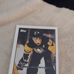 Hockey Topps 1987 Hockey Star Mario Lemieux. Cash Porch Pickup Redmond 