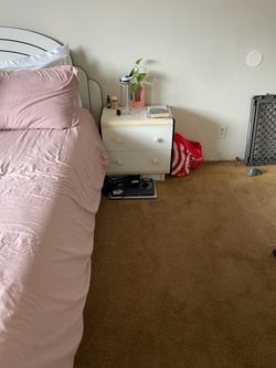 Bedframe and Nightstand
