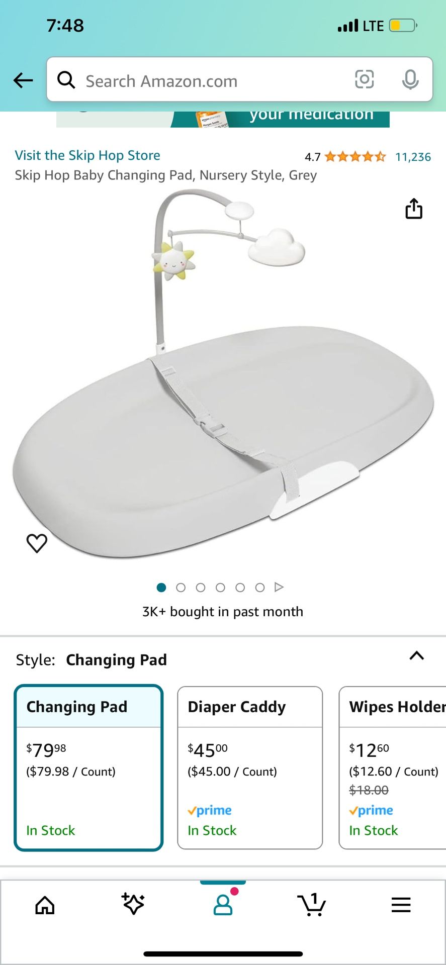 Skip Hop Changing Pad