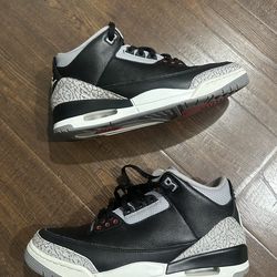 Jordan 3 black cement