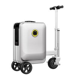 Electric Power Carry On Luggage E-Scooter With 2 Batteries