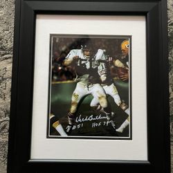 Dick Butkus Autographed Picture