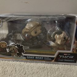 Marvel Studios MCU Thor Love And Thunder Goat Boat Funko Pop Rides Vaulted/Retired