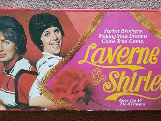 Vintage Laverne & Shirley Board Game - Complete