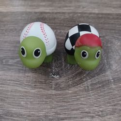 Sports Rubber Turtles 🐢 Bath Toys 