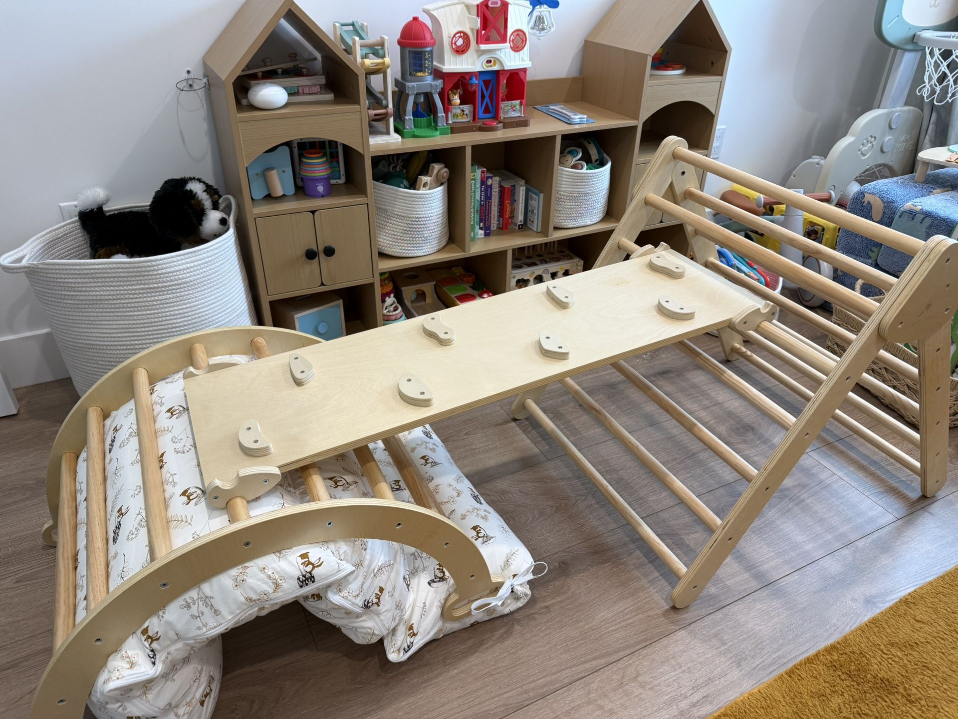 4-in-1 Montessori Pikler Climbing Set