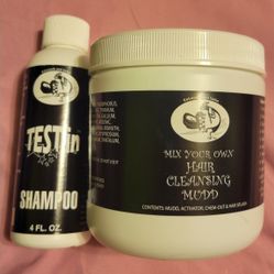 Testin' Detox Shampoo And Mudd Kit